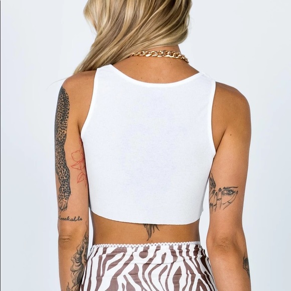 princess polly speedway graphic tank NWOT - Picture 3 of 3